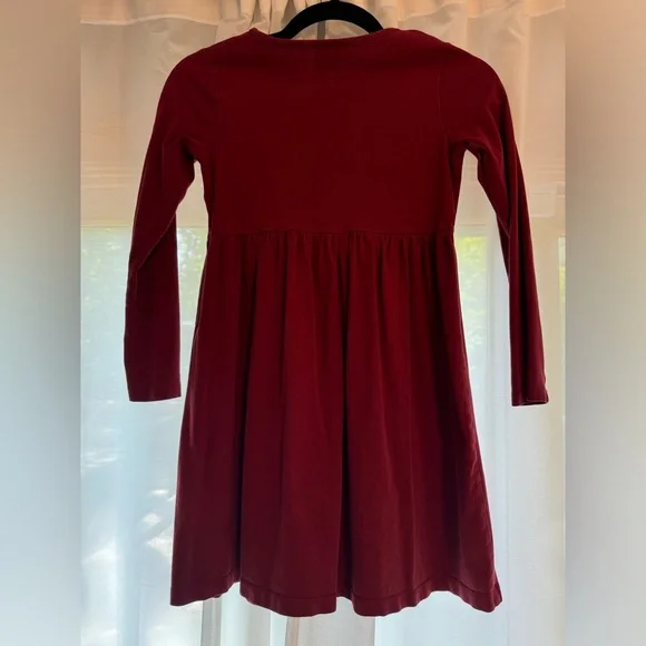 Hanna Andersson red kitty dress size 8 (130 cm) - Picture 4 of 7